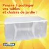 Image de HOUSSE POUR TABLE RECTANGULAIRE ET CHAISES en 90GR/M2, 220X120XH70CM