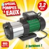 Image de pompe surface multi-cel 3 turb base plastique autoamorcante
