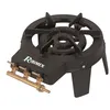 Image de Réchaud à gaz 2 feux quadripatte en fonte 8kw Ribiland prf390