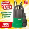 Image de pompe vide cave serpillere eaux claires 400w +interrupteur