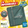 Image de BRISE VUE hauteur 1M50 X 10M de long, 90GR/M², VERT