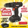 Image de perceuse-visseuse a percussion "r-bat20" batterie 20v 2amp