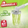 Image de Tête de débroussailleuse universelle avec fils nylon 80mm