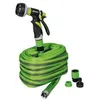Image de Tuyau plat flatex 15 metres avec raccords et pistolets, prtap15