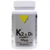 Image de VIT'ALL+ Vitamines K2 et D3 Gélules x 60