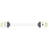 Image de Câble Real Cable HDMI Cable plat Blanc 1 mètre