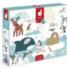 Image de Puzzle Tactile Enfant 20 Pieces - Animaux Polaires