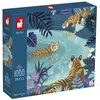 Image de Sophie la girafe Tigre au clair de lune (1000 pièces)