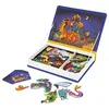 Image de Jeu couleur et forme Janod Magneti'book Dragons