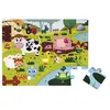 Image de Puzzle tactile géant : La ferme Janod