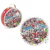 Image de Puzzle d observation rond Les Pompiers