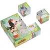 Image de Janod Ferme cubes animaux (9 pièces)