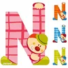 Image de Lettre n clown - janod