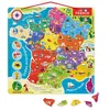 Image de Puzzle France magnétique Janod 93 pièces
