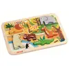 Image de Chunky Puzzle en bois Janod Zoo 7 pièces