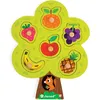 Image de Puzzle en bois Janod Arbre fruitier 6 pièces