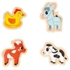 Image de 4 Puzzles Évolutifs Ferme Janod