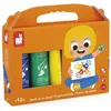 Image de Janod, Peinture loisirs créatifs, Fingerfarben Set kreative Farben für Kinder mehrfarbig