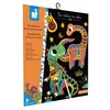Image de Scratch Art - dinosaures silhouettés