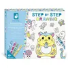 Image de Step by step drawing - 20 coloriages avec feutres pailletes