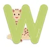 Image de Lettre w sophie la girafe - janod