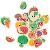 Image de Janod, Aimant, Magnets Fruits & Legumes 24pcs (24x)