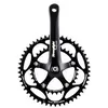 Image de Pedalier route compact 50-34d l170 strong impact noir 9/10v