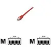 Image de MCL - Câble réseau - RJ-45 (M) pour RJ-45 (M) - 50 cm - non blindé - CAT 5e - rouge