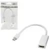 Image de MCL SAMA Adaptateur en câble mi (HDMI, 22 cm), Adaptateur données + vidéo, Blanc