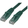 Image de MCL - Cordon de raccordement - RJ-45 (M) pour RJ-45 (M) - 1 m - UTP - CAT 6a - vert