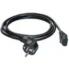 Image de MCL Power Cable Black 3.0m (3 m), Câble d'alimentation, Noir