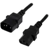 Image de MCL Cordon Secteur Iec Mle C14 / (5 m), Câble d'alimentation, Noir