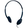 Image de MCL Casque Stro Avec Contrle Du (Filaire), Casque micro de bureau, Noir