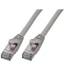 Image de MCL - Cordon de raccordement - RJ-45 (M) pour RJ-45 (M) - 1 m - SFTP - CAT 6a - démarré, sans halogène, sans crochet - gris