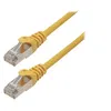 Image de MCL - Cordon de raccordement - RJ-45 (M) pour RJ-45 (M) - 2 m - SFTP - CAT 6a - sans halogène, sans crochet - jaune