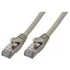 Image de MCL - Cordon de raccordement - RJ-45 (M) pour RJ-45 (M) - 3 m - SFTP - CAT 6a - démarré, sans halogène, sans crochet - gris