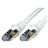 Image de MCL FCC6BM-0.5M/W Câble réseau blanc 0,5 m Cat6 (CAT6, 0.50 m), Câble réseau
