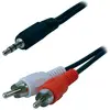 Image de MCL C Ble Audio Stro 2 X Rca (10 m, Câbles Cinch), Câble audio