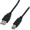 Image de Casio Câble USB2.0 TypeA/B mâle 1,80mètre noir (1.80 m, USB 2.0), Câble USB