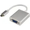 Image de MCL USB 3.1 C TYPE TO VGA (22 cm), Adaptateur données + vidéo, Argent, Blanc