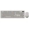 Image de MCL - kit clavier + souris sans fil rechargeable bioplastique