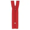 Image de Fermeture éclair non séparable N°2 (25 cm, nylon) : 35 coloris pour des créations couture personnalisées et robustes(...) - 113 Rouge