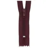 Image de Fermeture éclair non séparable N°2 (30 cm, nylon) : une multitude de coloris pour des créations couture uniques et durables(...) - 116 Lie de vin