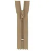 Image de Fermeture éclair non séparable N°2 (15 cm, nylon) : 35 coloris pour des finitions élégantes et durables(...) - 157 Taupe