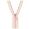 Image de Fermeture éclair non séparable N°2 (40 cm, invisible) : 21 coloris pour des finitions discrètes et élégantes(...) - 110 Rose pâle