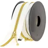 Image de Fermeture à glissière Spirale N°4 avec tirettes rondes - Milward(...) - Blanc et Or