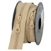 Image de Fermeture à Glissière Spirale N°5 avec Curseur - Milward (vendue par 30 cm)(...) - 156 Marron