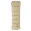 Image de Récupérateur d'eau de pluie Latitude 300 L + Kit raccord chéneau - Beige - BelliJardin