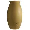 Image de Récupérateur d'eau de pluie Jarre 500 L + Kit raccord chéneau - Beige - BelliJardin
