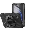 Image de DLH - Coque de protection pour tablette - avec bandoulière, poignée rotative et support - pour Samsung Galaxy Tab A9